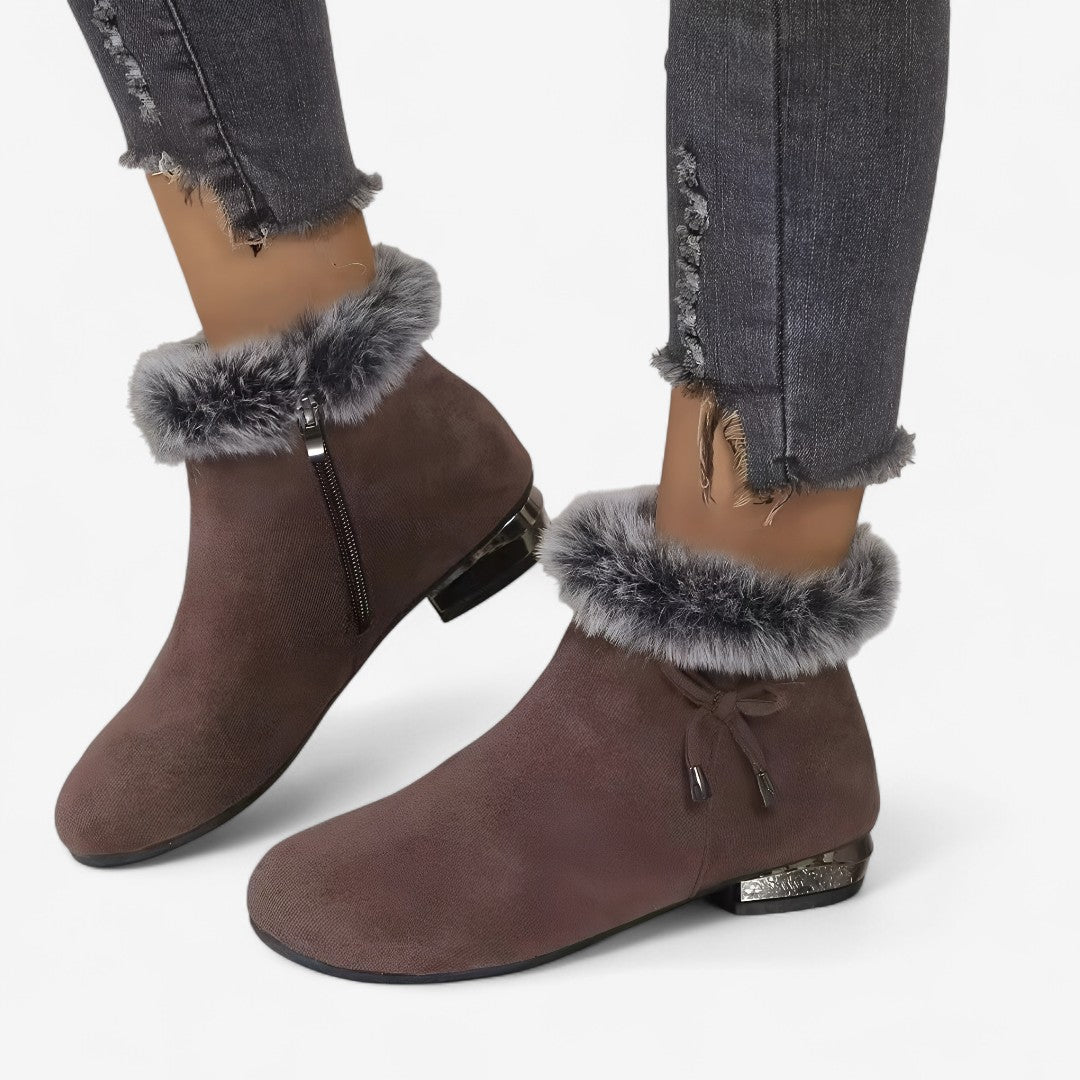 Aurenisse | Mid-Heel Ankle Boots