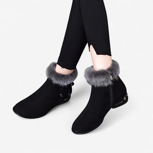 Aurenisse | Mid-Heel Ankle Boots