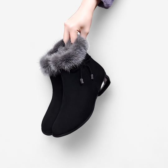 Aurenisse | Mid-Heel Ankle Boots