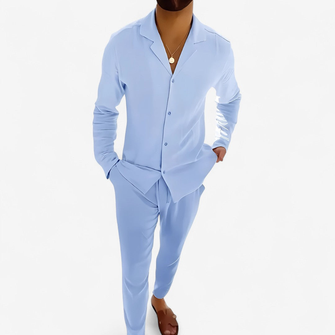 Zeus™ | Linen Summer Suit for Men