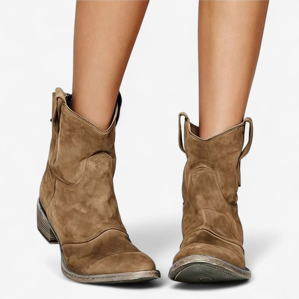 Carlotta – Suede Ankle Boots