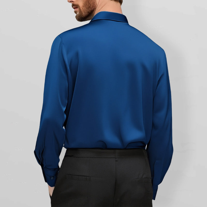 Pietro™ | Elastic, Wrinkle-Free Men's Shirt