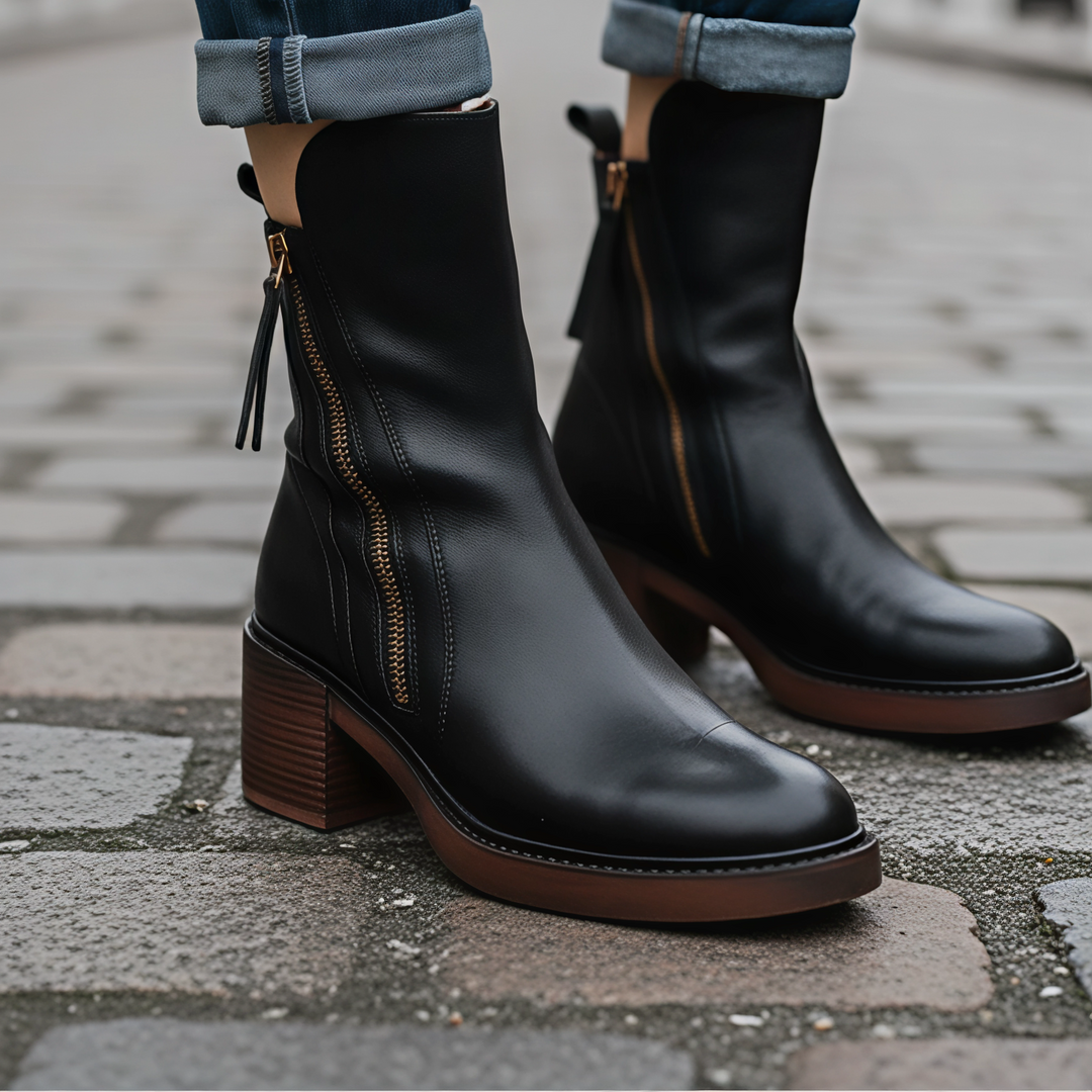 Valorine™ | Black Boots