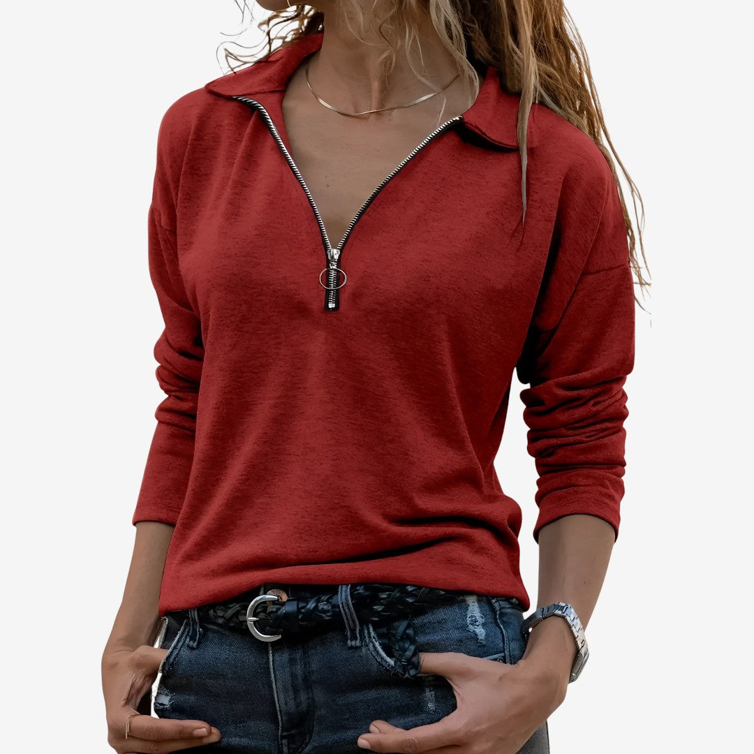 Amelia | Chic Long-Sleeved Top