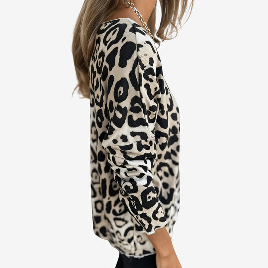 Sophie | Leopard Print Top