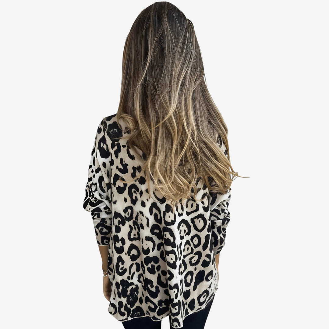 Sophie | Leopard Print Top