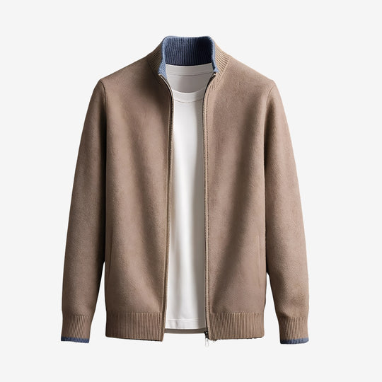 Stefan | ZIP-UP KNIT JACKET