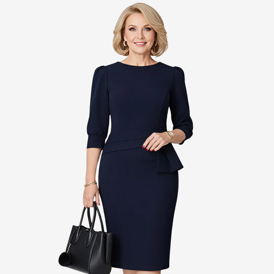 Claudine | Elegant Ruffle Dress