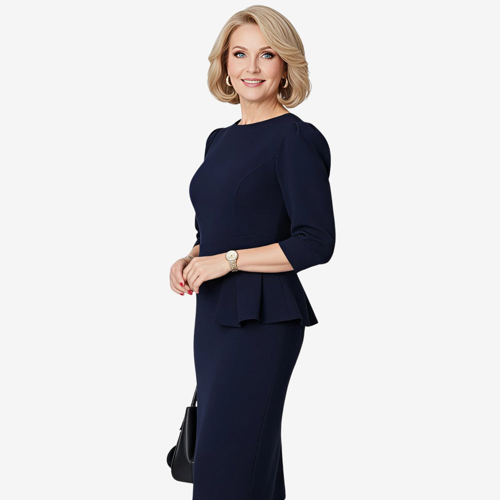 Claudine | Elegant Ruffle Dress