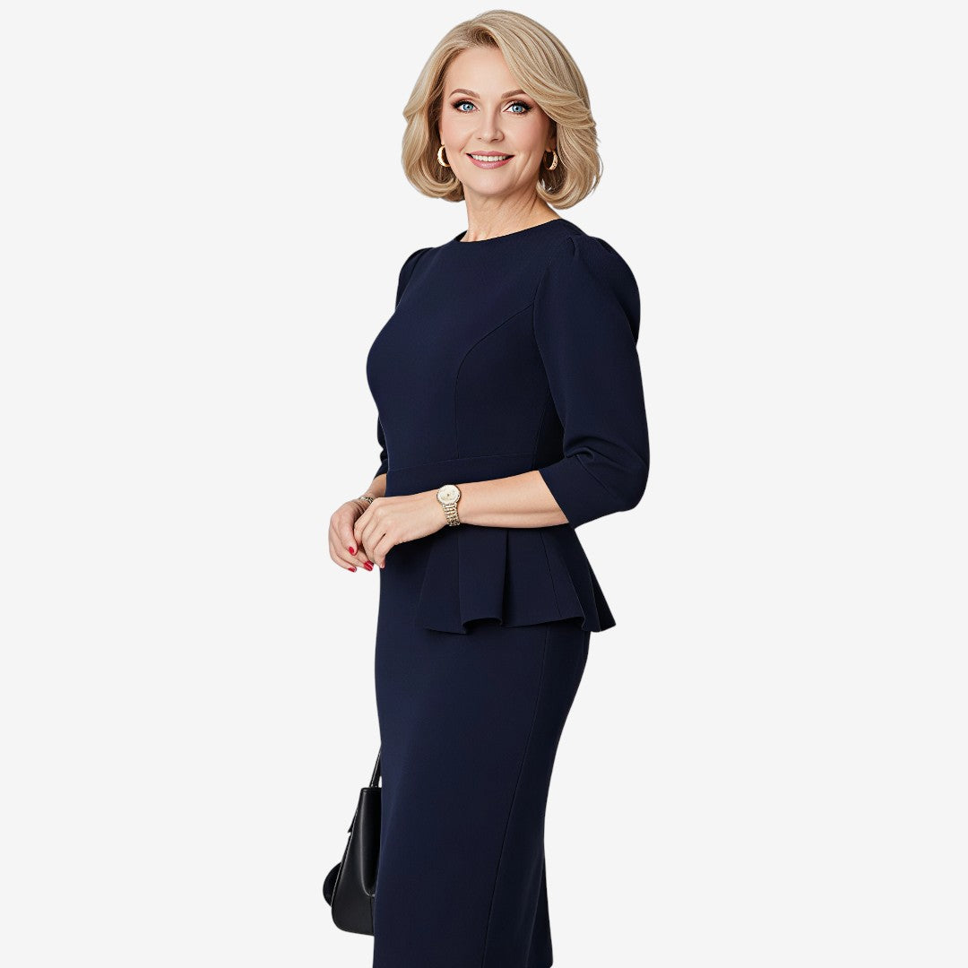 Claudine | Elegant Ruffle Dress