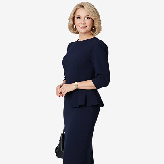 Claudine | Elegant Ruffle Dress