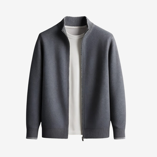 Stefan | ZIP-UP KNIT JACKET