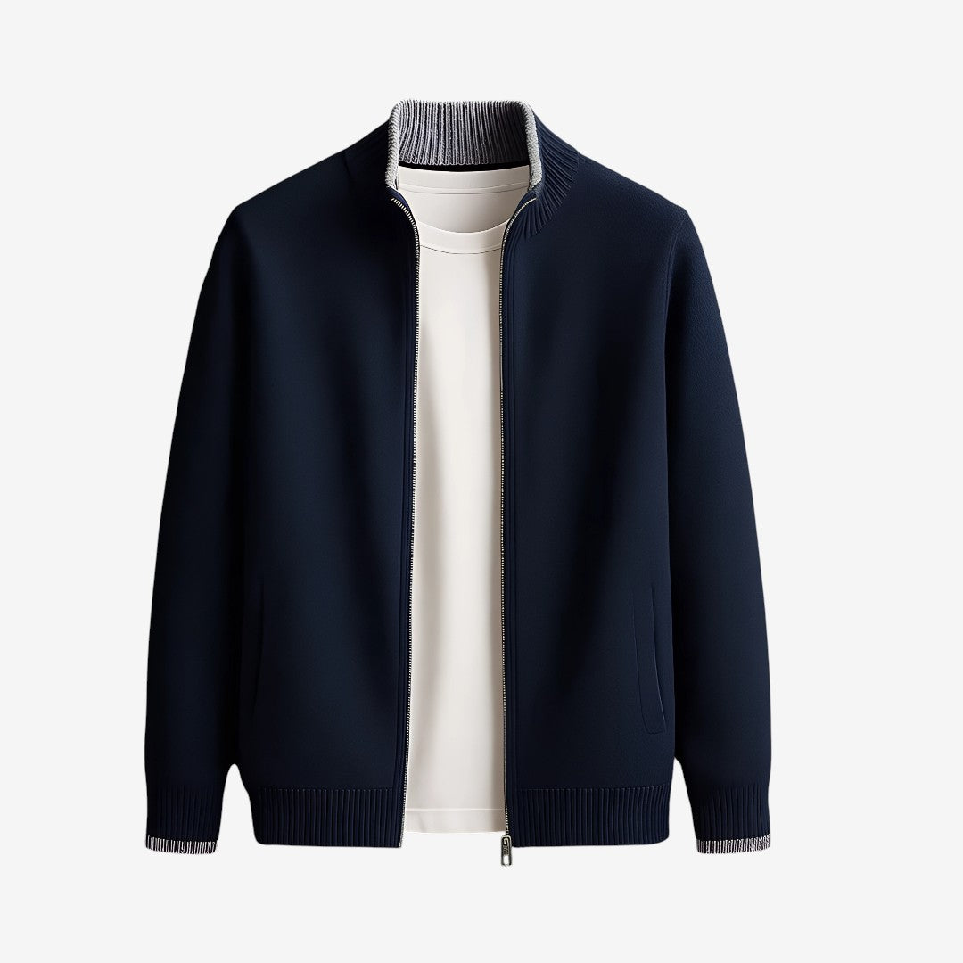 Stefan | ZIP-UP KNIT JACKET