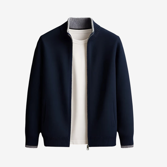 Stefan | ZIP-UP KNIT JACKET