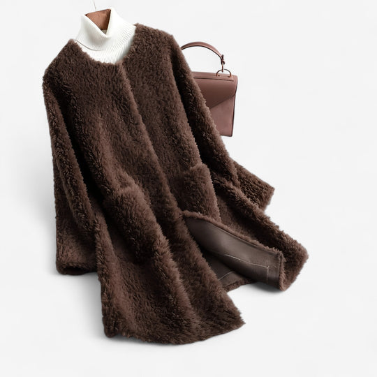 HOLLMERE SHEARLING COAT