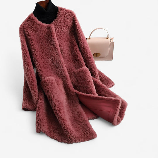 HOLLMERE SHEARLING COAT