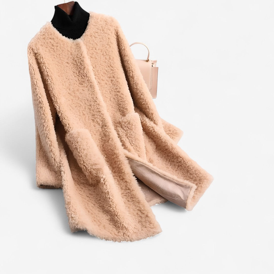 HOLLMERE SHEARLING COAT