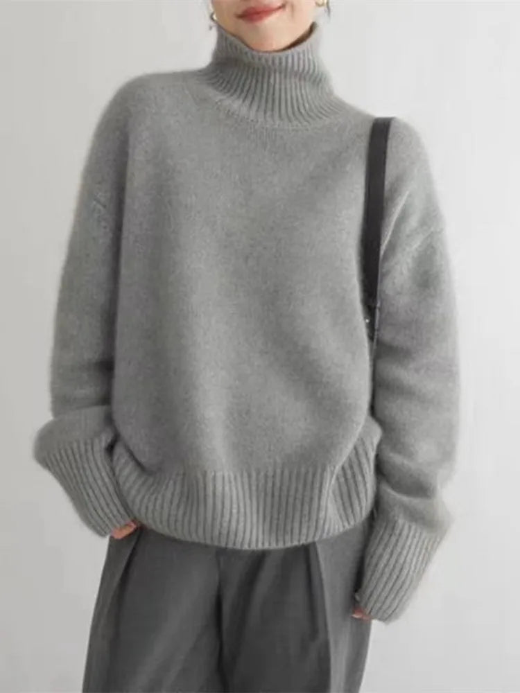 Isabella - Roll Neck Jumper
