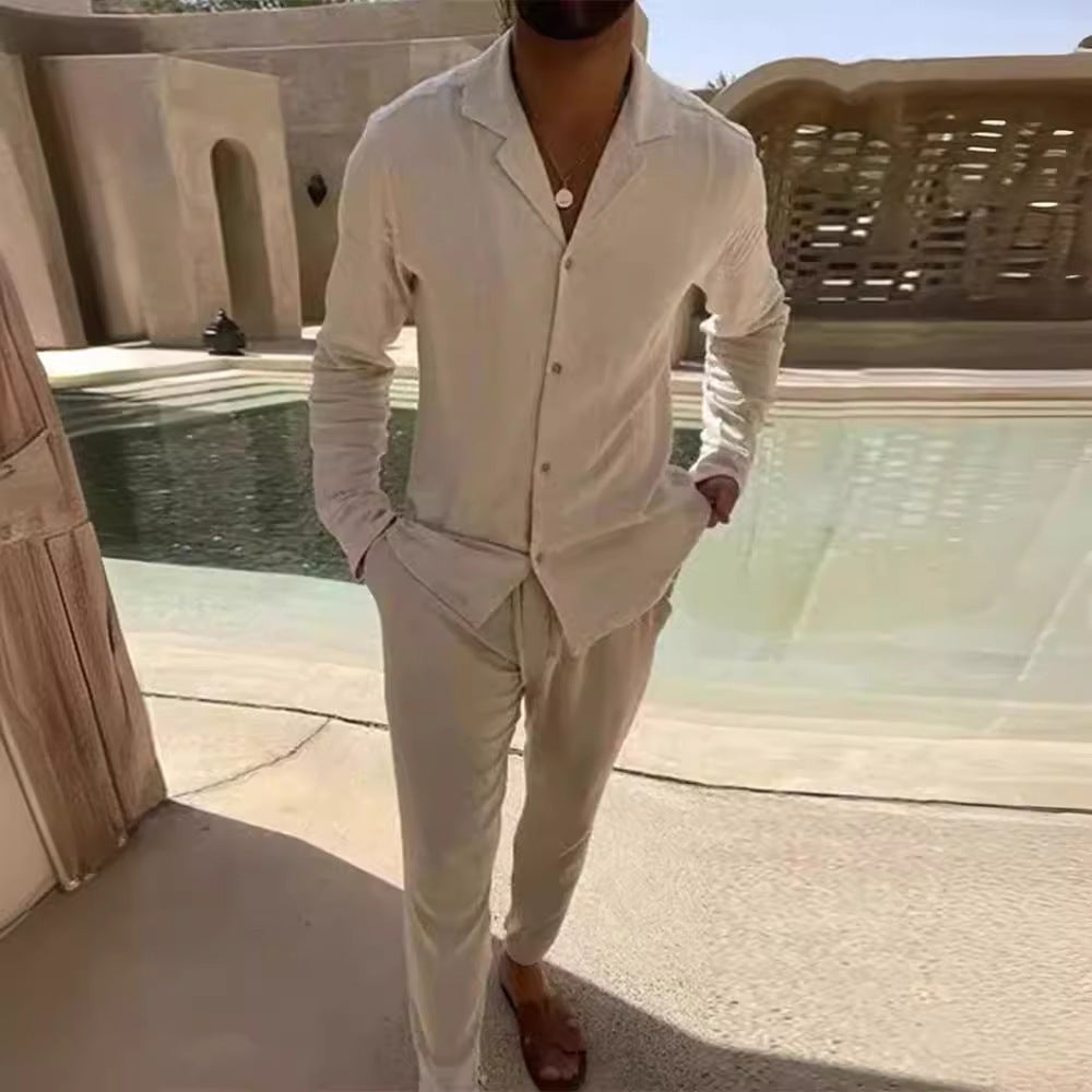 Zeus™ | Linen Summer Suit for Men