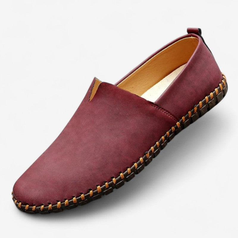 Santorini Leather Loafers