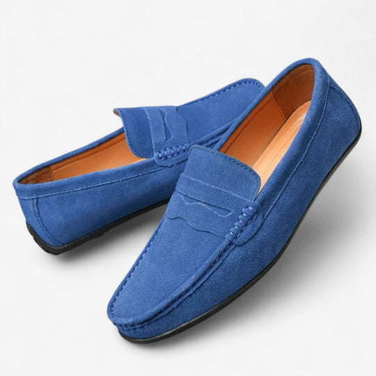 Retro Suede Men's Loafers