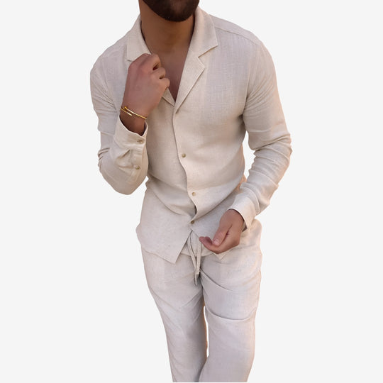 Zeus™ | Linen Summer Suit for Men
